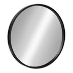 Miroir mural rond en bois Travis de Kate et Laurel