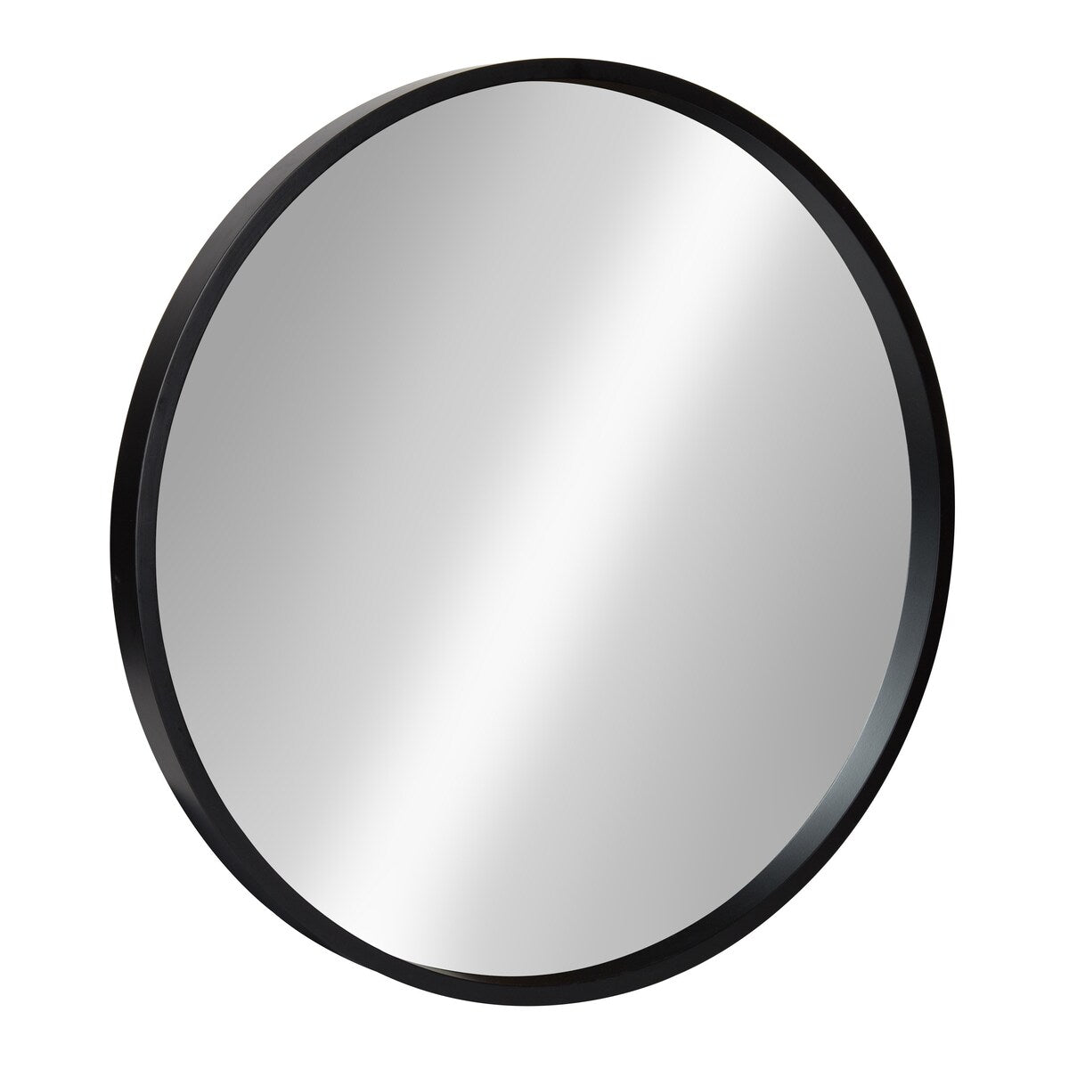 Miroir mural rond en bois Travis de Kate et Laurel