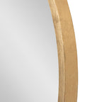 Miroir mural rond en bois Travis de Kate et Laurel