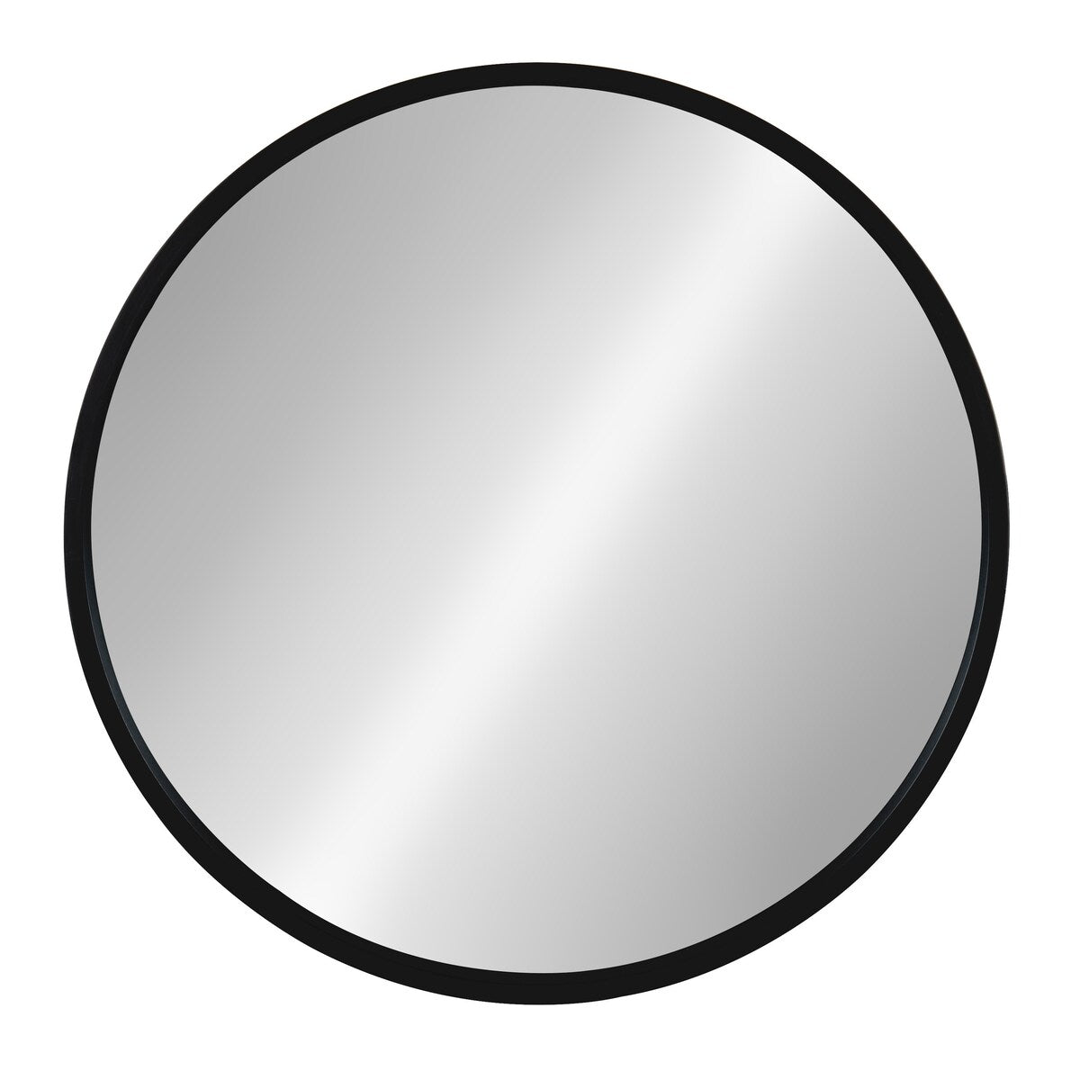 Miroir mural rond en bois Travis de Kate et Laurel