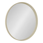 Miroir mural rond en bois Travis de Kate et Laurel