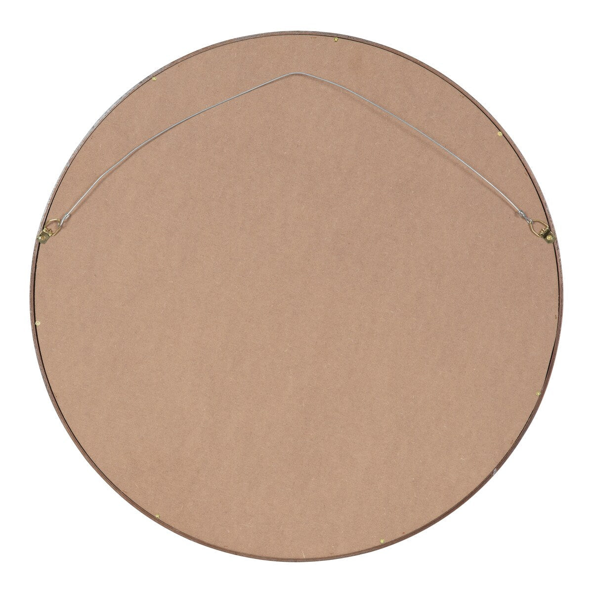 Miroir mural rond en bois Travis de Kate et Laurel