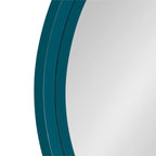 Miroir mural rond en bois Travis de Kate et Laurel