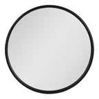 Miroir mural rond en bois Travis de Kate et Laurel