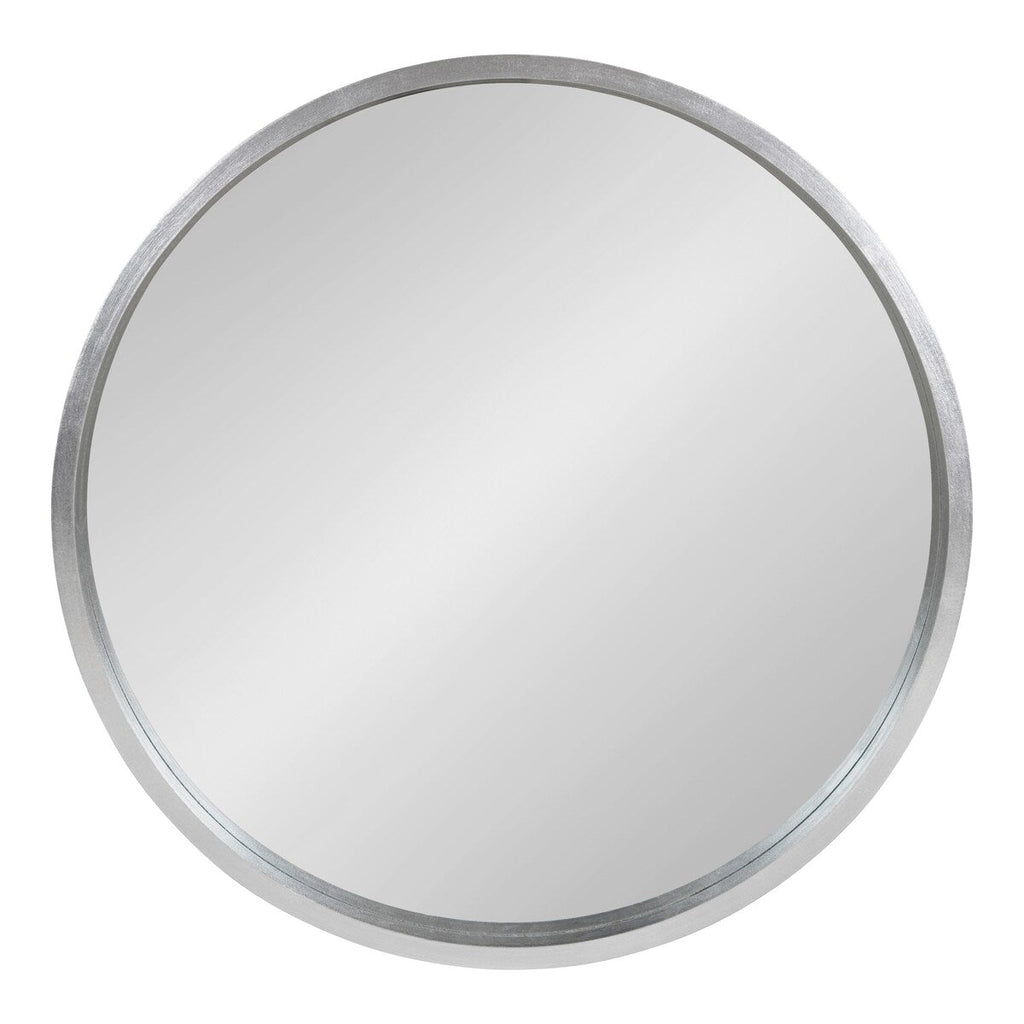 Miroir mural rond en bois Travis de Kate et Laurel