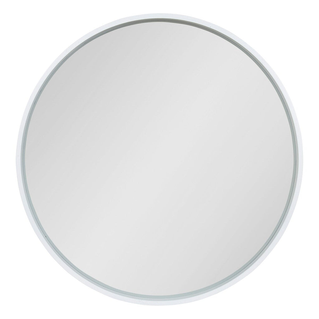 Miroir mural rond en bois Travis de Kate et Laurel