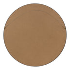 Miroir mural rond en bois Travis de Kate et Laurel
