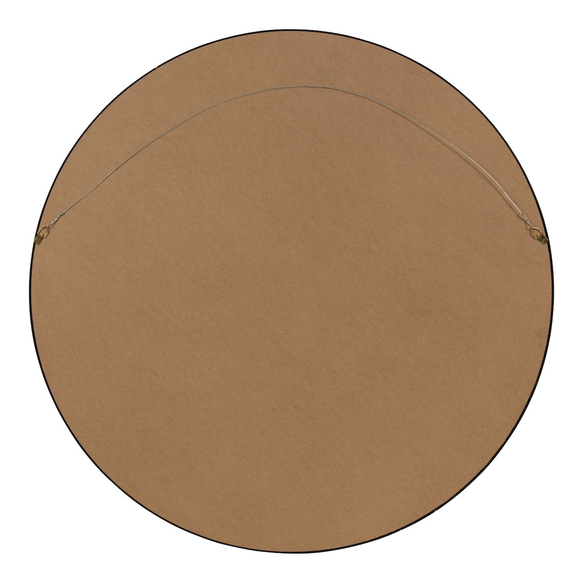 Miroir mural rond en bois Travis de Kate et Laurel