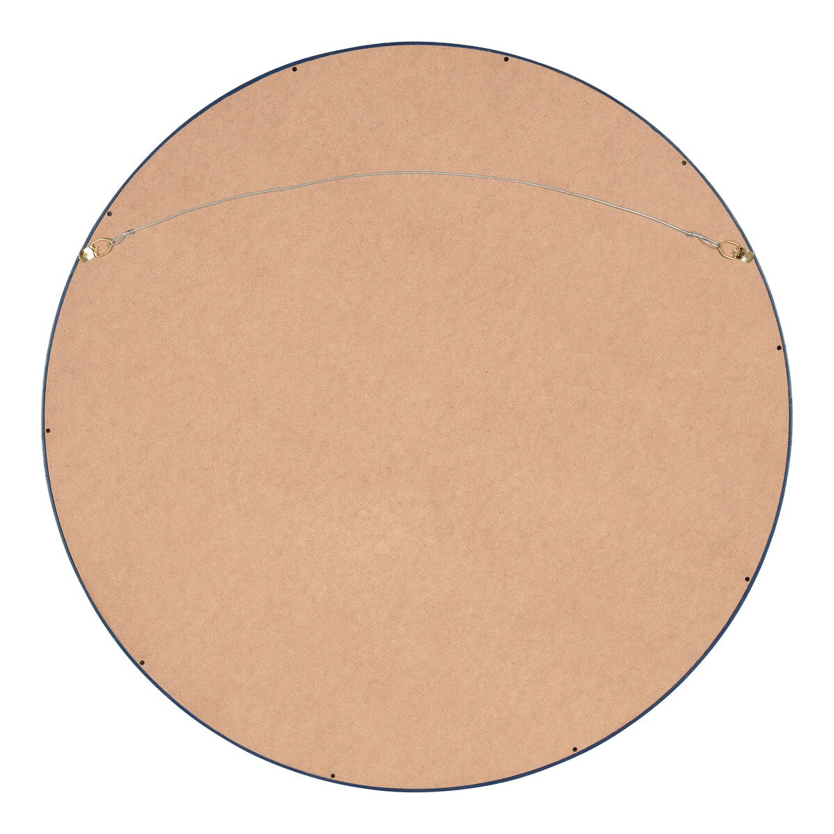 Miroir mural rond en bois Travis de Kate et Laurel