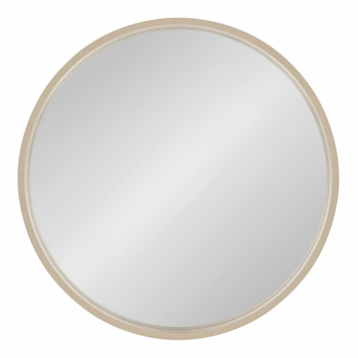 Miroir mural rond en bois Travis de Kate et Laurel