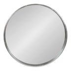 Miroir mural rond en bois Travis de Kate et Laurel