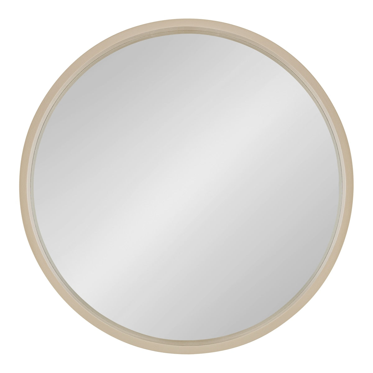 Miroir mural rond en bois Travis de Kate et Laurel