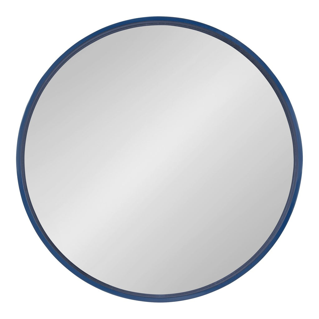 Miroir mural rond en bois Travis de Kate et Laurel
