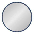 Miroir mural rond en bois Travis de Kate et Laurel
