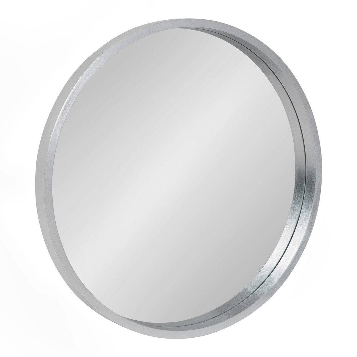 Miroir mural rond en bois Travis de Kate et Laurel