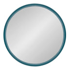 Miroir mural rond en bois Travis de Kate et Laurel