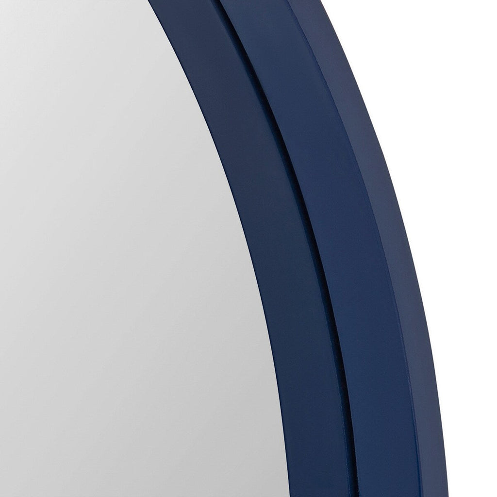 Miroir mural rond en bois Travis de Kate et Laurel