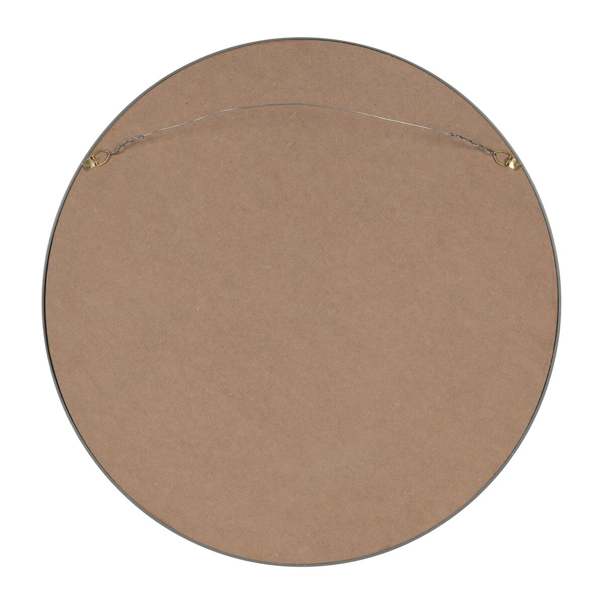 Miroir mural rond en bois Travis de Kate et Laurel