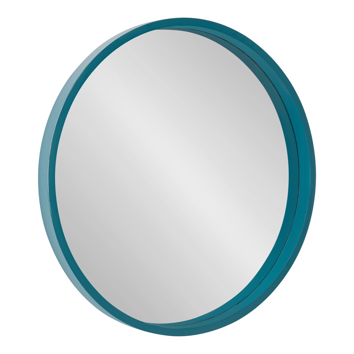 Miroir mural rond en bois Travis de Kate et Laurel
