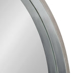 Miroir mural rond en bois Travis de Kate et Laurel