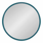 Miroir mural rond en bois Travis de Kate et Laurel