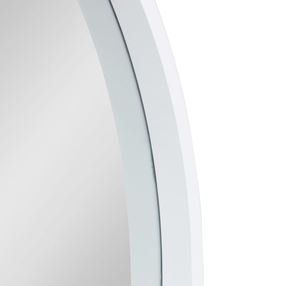 Miroir mural rond en bois Travis de Kate et Laurel