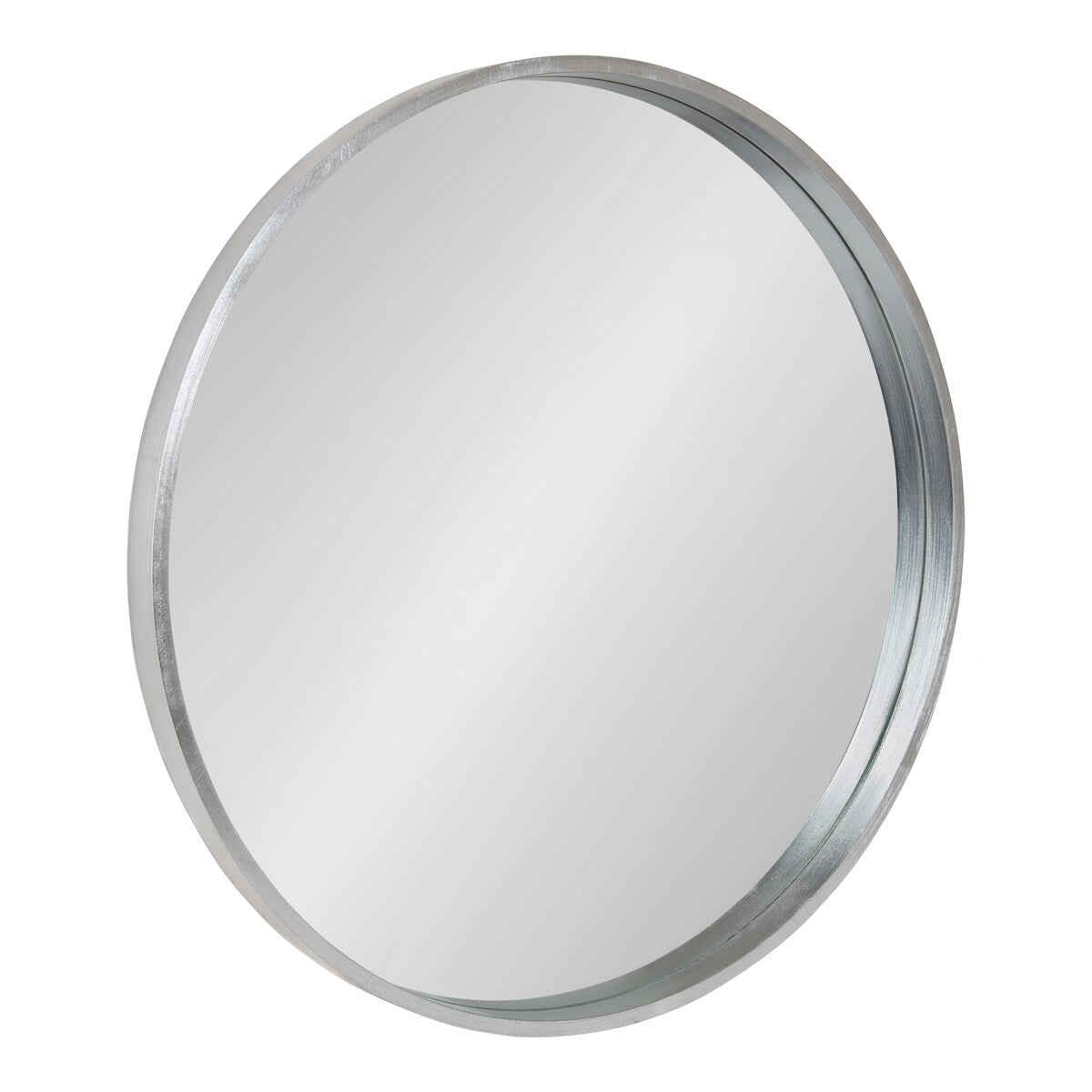 Miroir mural rond en bois Travis de Kate et Laurel