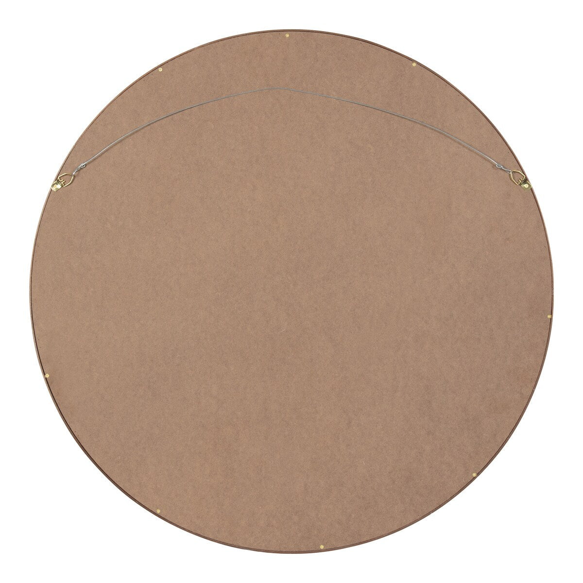 Miroir mural rond en bois Travis de Kate et Laurel