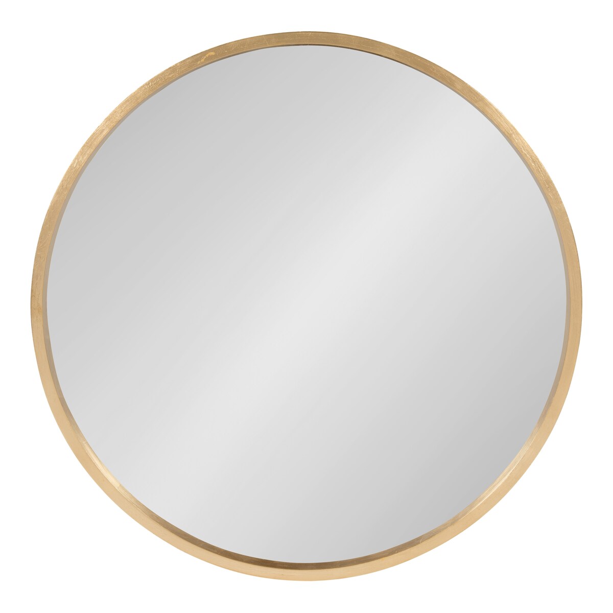 Miroir mural rond en bois Travis de Kate et Laurel