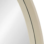 Miroir mural rond en bois Travis de Kate et Laurel