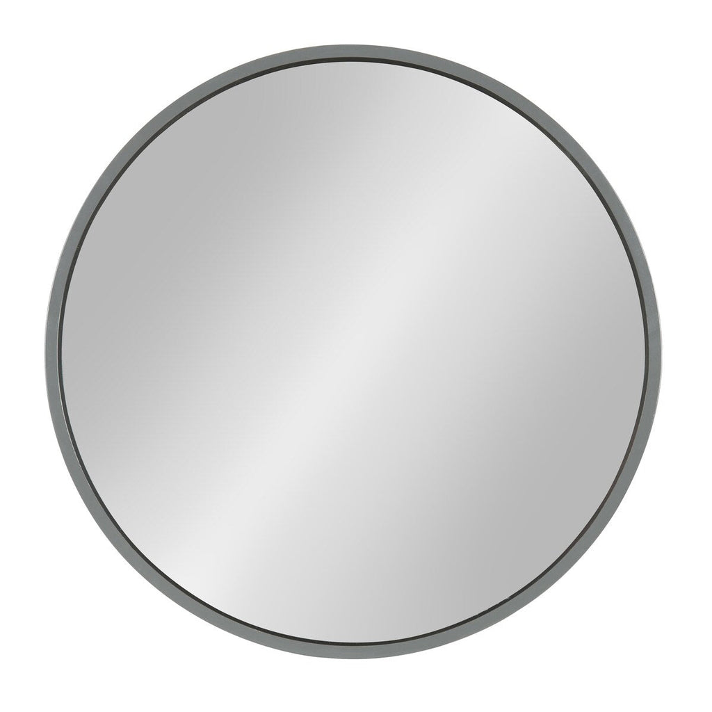 Miroir mural rond en bois Travis de Kate et Laurel