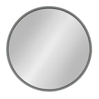 Miroir mural rond en bois Travis de Kate et Laurel