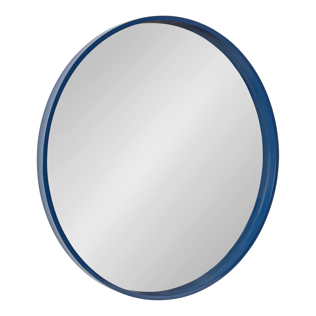 Miroir mural rond en bois Travis de Kate et Laurel