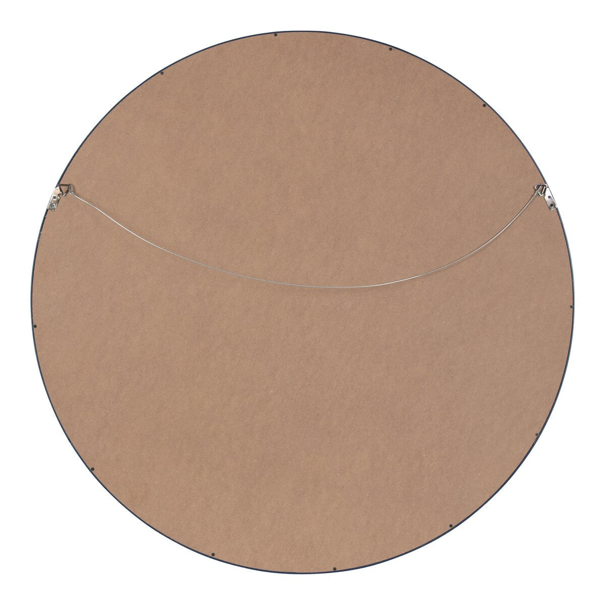 Miroir mural rond en bois Travis de Kate et Laurel