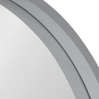 Miroir mural rond en bois Travis de Kate et Laurel
