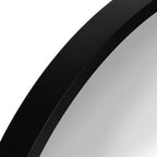 Miroir mural rond en bois Travis de Kate et Laurel