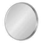 Miroir mural rond en bois Travis de Kate et Laurel