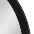 Miroir mural rond en bois Travis de Kate et Laurel