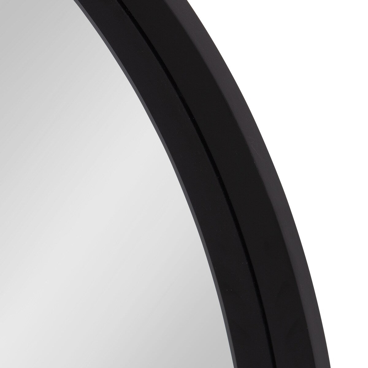 Miroir mural rond en bois Travis de Kate et Laurel