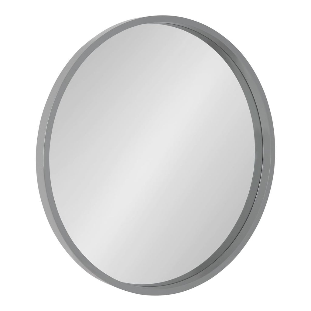 Miroir mural rond en bois Travis de Kate et Laurel