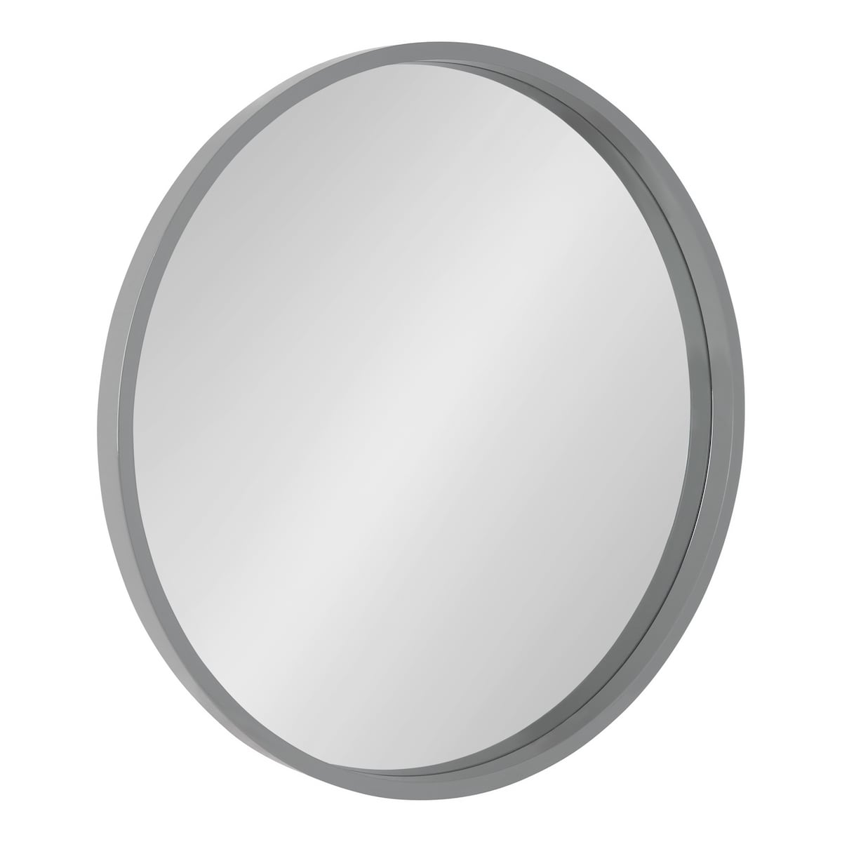 Miroir mural rond en bois Travis de Kate et Laurel