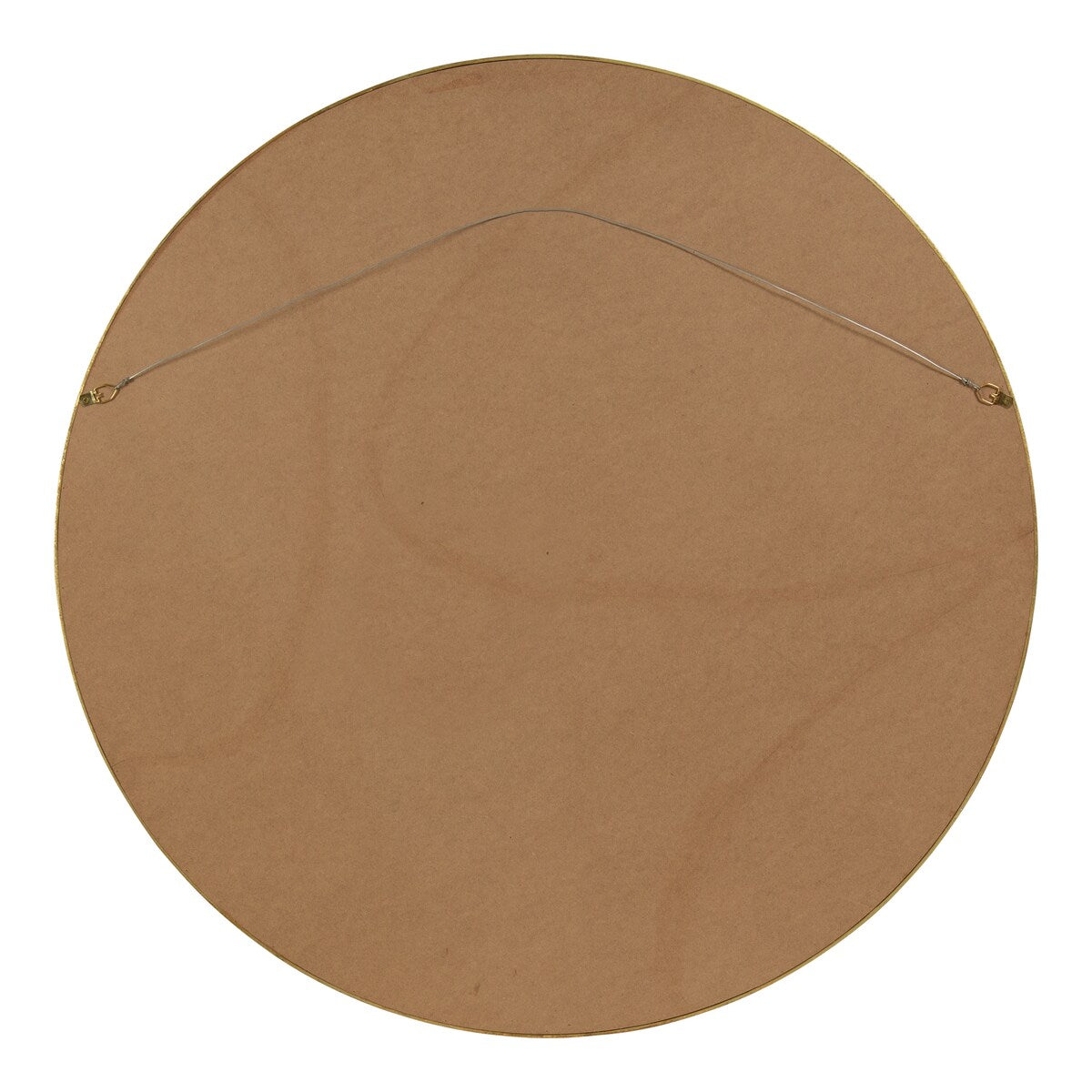 Miroir mural rond en bois Travis de Kate et Laurel