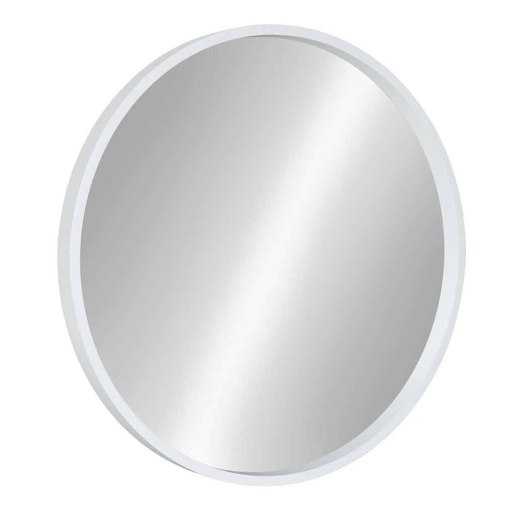 Miroir mural rond en bois Travis de Kate et Laurel