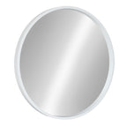Miroir mural rond en bois Travis de Kate et Laurel