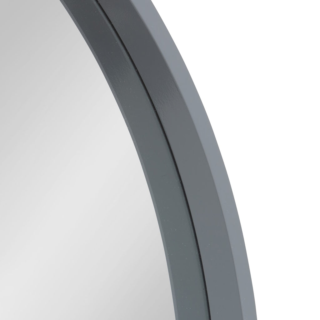 Miroir mural rond en bois Travis de Kate et Laurel