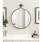 Miroir mural rond Kate et Laurel Yitro