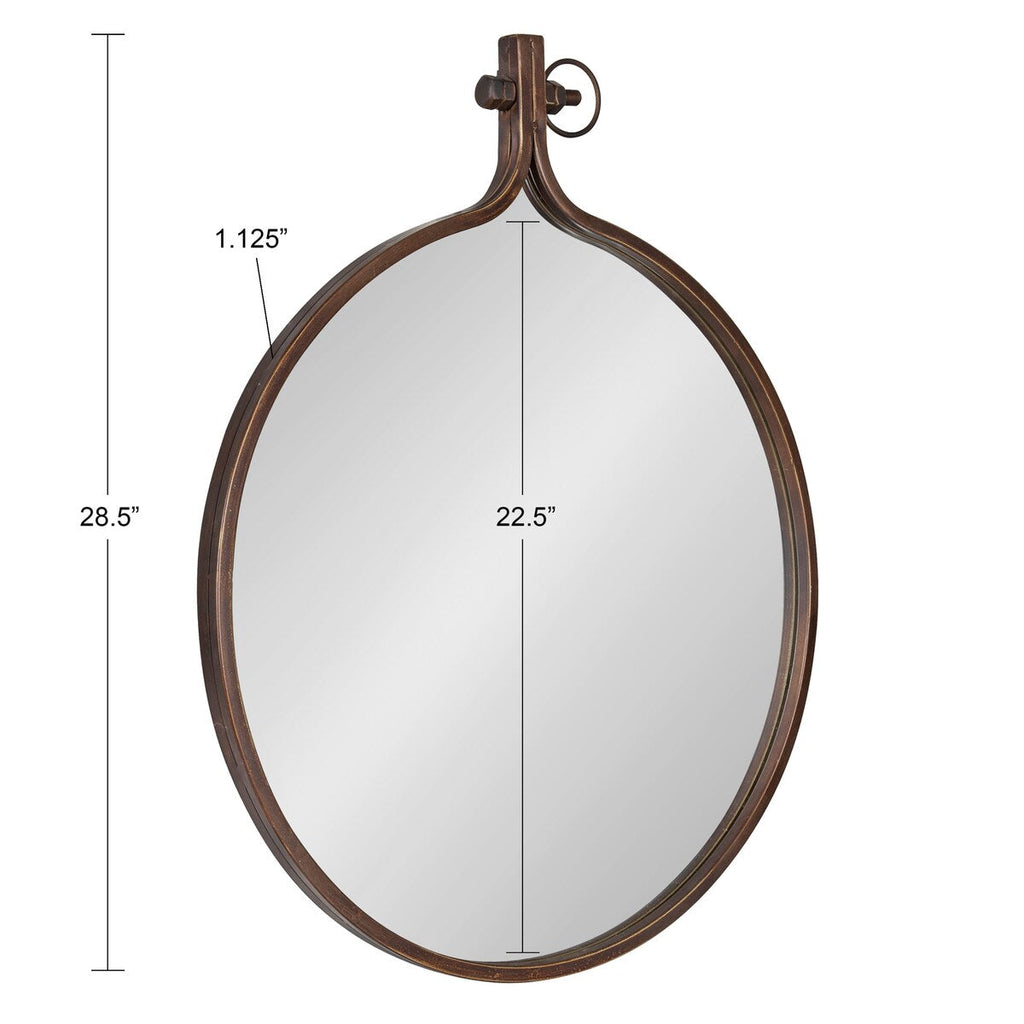Miroir mural rond Kate et Laurel Yitro