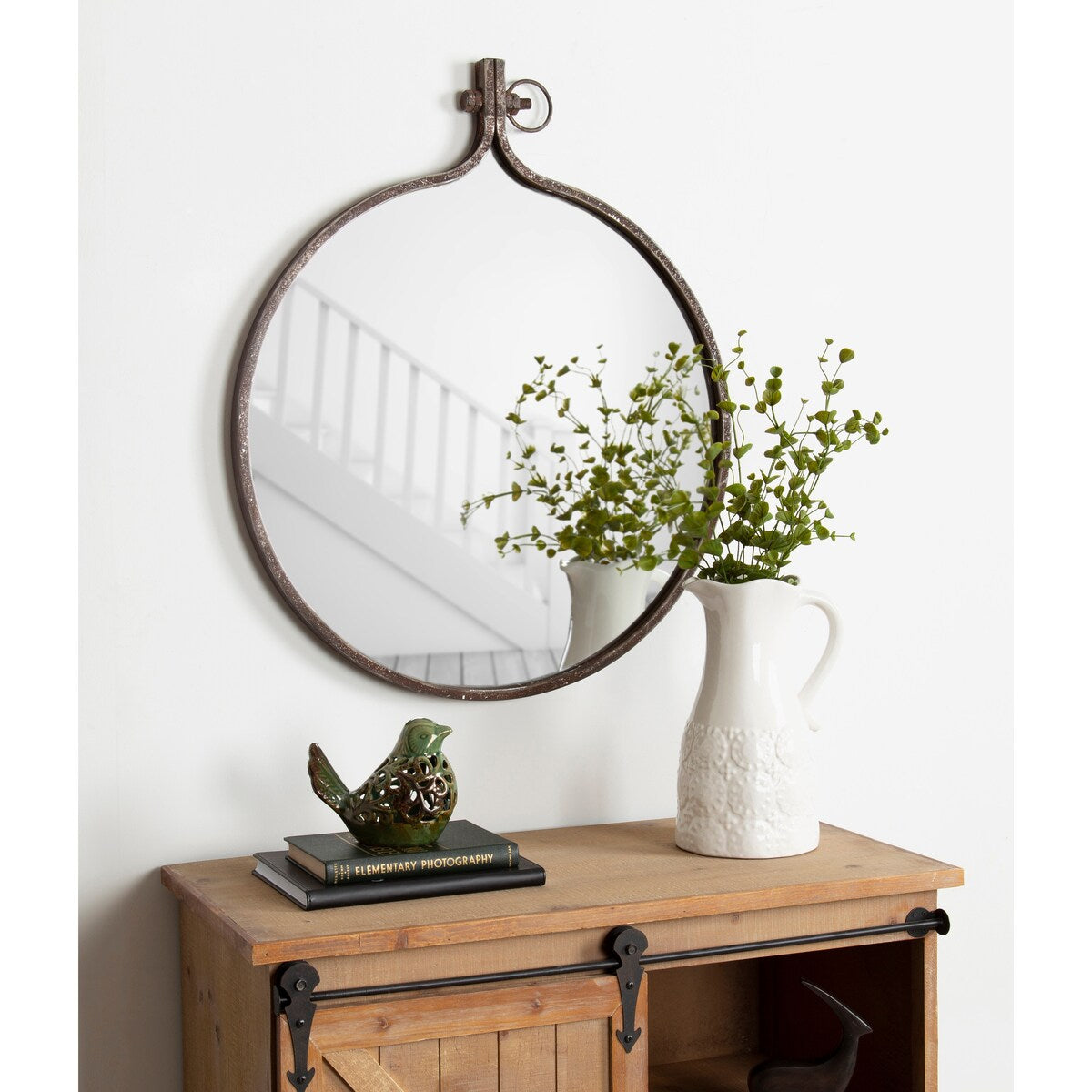 Miroir mural rond Kate et Laurel Yitro
