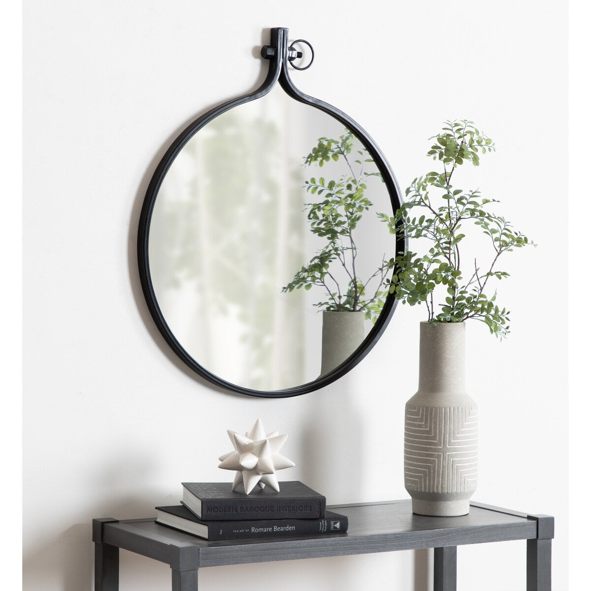 Miroir mural rond Kate et Laurel Yitro