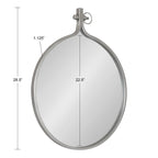 Miroir mural rond Kate et Laurel Yitro